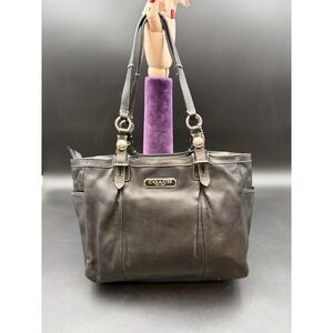 Coach Large Hampton Laguna No. 11080-F16562 Black Tote